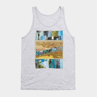 Greetings from Honolulu in Hawaii Vintage style retro souvenir Tank Top